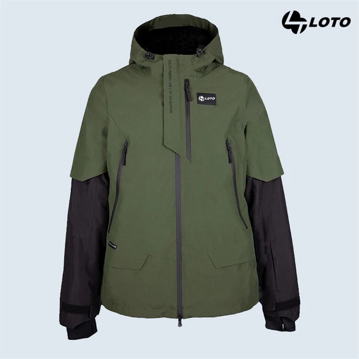 Mens waterproof ski jacket